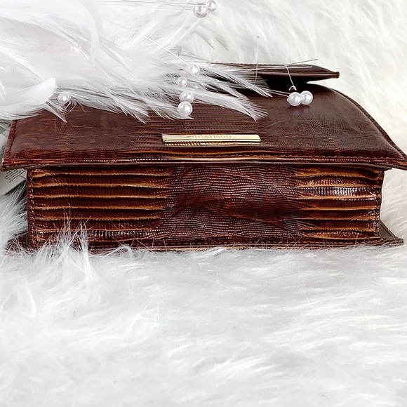 ๐New Brahmin ๐ Kimmie Cognac Elysian Crossbody - Picture 5 of 8